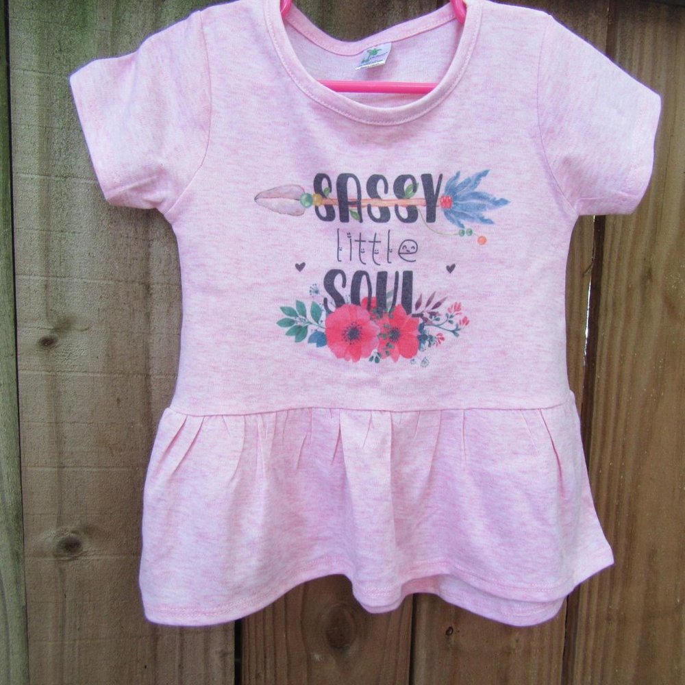 Toddler Girls Sassy Little Soul Blouse - Picture 2 of 2